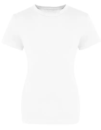 AWDIS Just Ts JT100F Women´s The 100 T (XS, Blanc)