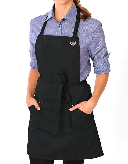 LE CHEF PREP DE113 Utility Apron (Noir)