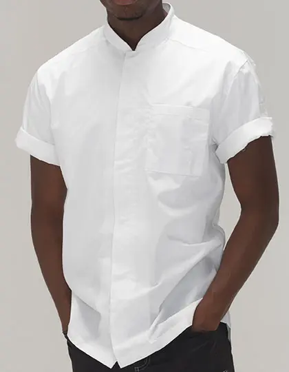 LE CHEF PREP DF120M Men´s Prep Shirt (XS, Blanc)