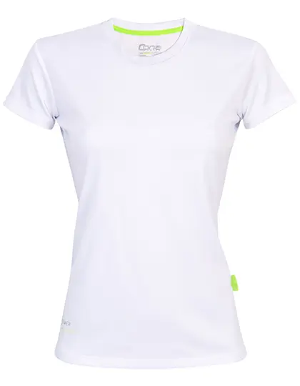 CONA SPORTS CSL11 Ladies´ Evolution Tech Tee (XS, Blanc)