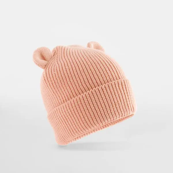BEECHFIELD B340A Organic Baby Bear Beanie