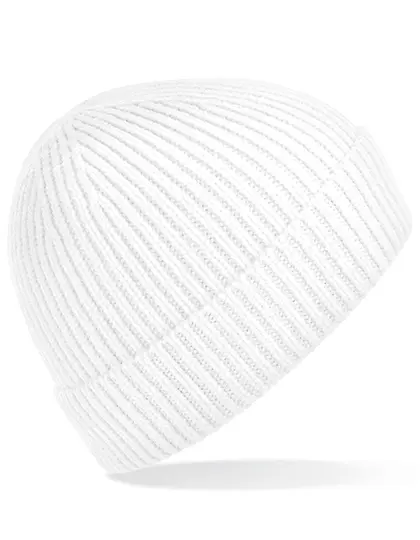BEECHFIELD B380 Engineered Knit Ribbed Beanie