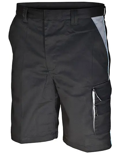 CARSON CONTRAST CC709S Contrast Work Shorts (42, Noir/Grey)