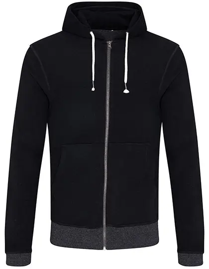 AWDIS ECOLOGIE EA051 Okavango Sustainable Zoodie (XS, Noir/Charcoal)