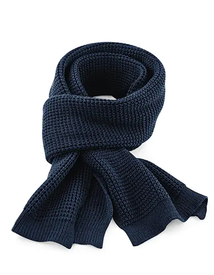 BEECHFIELD B424 Classic Waffle Knit Scarf