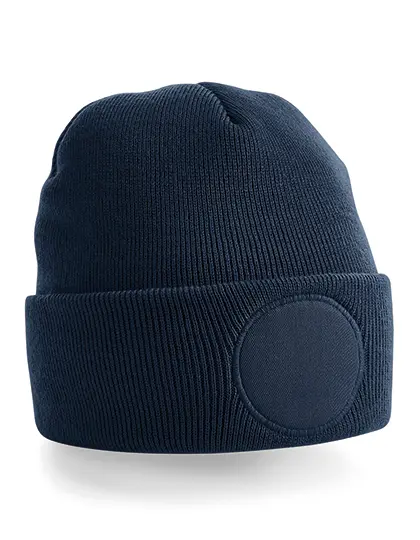 BEECHFIELD B446 Circular Patch Beanie