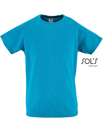 SOL'S 01166 SPORTY KIDS (8 ANS, Aqua)